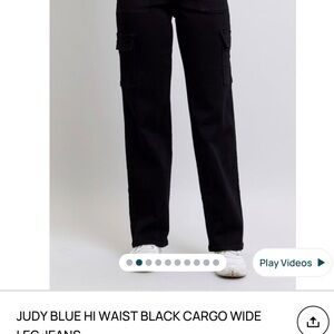 Judy Blue Dark Cargo Jeans